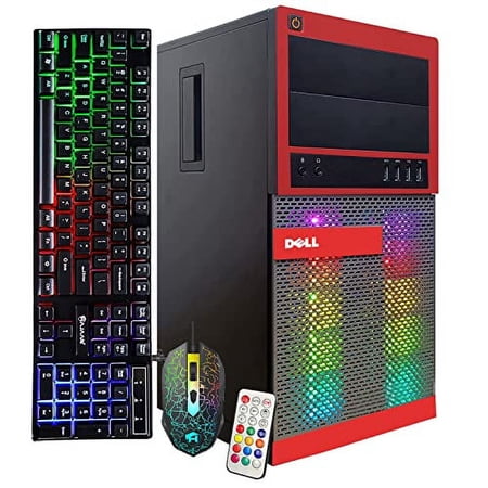 Dell OptiPlex Tower Computer PC,Intel i5 Quad-Core Processor 3.2 GHz 16GB DDR3 RAM 512GB Solid State Drive (SSD) Windows 10 & Wi-Fi