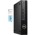 thumbnail image 1 of Dell Optiplex 3000 Home/Business Mini Desktop (Intel i5-12500T 6-Core, Intel UHD, 64GB RAM, 2TB PCIe SSD + 1TB HDD (2.5), Wifi, USB 3.2, HDMI, Win 10 Pro) with Microsoft 365 Personal , Hub, 1 of 7