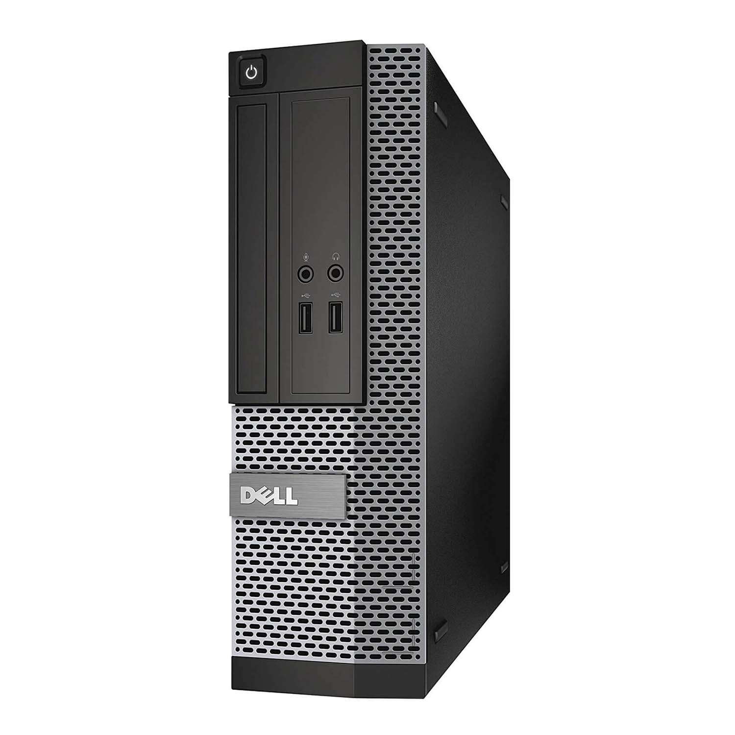 Dell Optiplex 3010 Desktop Computer Intel Core i5 3470 8GB RAM 500GB SSD Windows 10 Home PC, New Free keyboard and Mouse, WiFi Adapter, Black - image 1 of 6