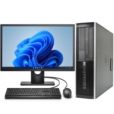 Dell Optiplex 3020 Desktop Computer, Intel Core I5, 16GB RAM 2TB HDD Windows 11 Pro, Includes 19 in LCD Monitor, USB Keyboard and Mouse 1 with 19" LCD Monitor