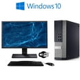 thumbnail image 1 of Dell Optiplex 3020 Desktop Computer, Intel Core I5, 8GB RAM 1TB HDD Windows 7 Pro, Includes 19 in LCD Monitor, USB Keyboard and Mouse 1 with 19" LCD Monitor, 1 of 11