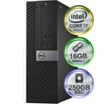 thumbnail image 1 of Dell Optiplex 3050 Desktop Computer | Quad Intel i7 (3.4) | 16GB DDR4 RAM | 250GB SSD Solid State | Windows 10 Professional | Home or Office PC, 1 of 5