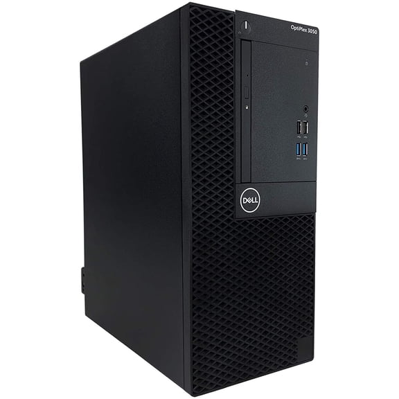 Restored Dell Optiplex Tower Desktop, Intel i5-6500, 8GB, 500GB HDD, DVD, Black, 3050 (Refurbished)