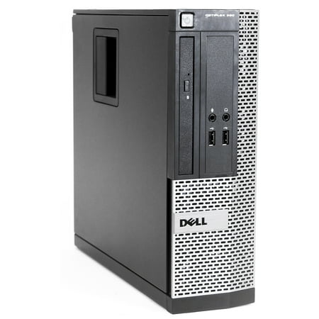 Dell Optiplex 390 Desktop Computer SFF Intel I3-2100 Dual Core 3.1Ghz 4GB RAM 250GB HD DVD-ROM Windows 10 Pro 64 Wi-Fi PC