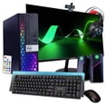 thumbnail image 1 of Dell RGB Desktop Computer Setup Bundle | Intel Core i5, 16GB DDR4 RAM, 500GB SSD | Windows 11 | 24in LCD Monitor | Home or Office PC, 1 of 5