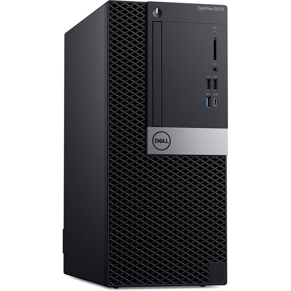 Pre-Owned Dell Optiplex 5070 Tower i7-9700 3.0Ghz - 16GB RAM - 256GB NVMe SSD - Win 11 Pro (Grade B)