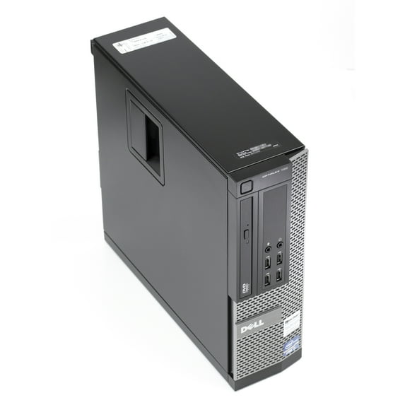 Restored Dell Optiplex 7010 Desktop Tower Computer Bundle with 19" Monitor, Intel Core i5-3470, 8GB RAM, 500GB HD, DVD-ROM, Windows 10 Home Premium, Black