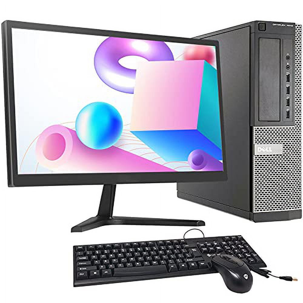 Dell Optiplex 7010 PC Desktop Computer Package, Intel Quad Core i5 3470