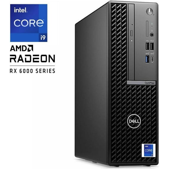 Dell Optiplex 7010 Small Form, Intel Core i9-13900 24-Core Processor, 8GB DDR5, 2TB SSD, DVD-RW, AMD Radeon RX 6300 2GB, Dual Monitor Capable, Windows 11 Pro