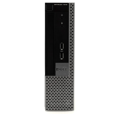 Dell Optiplex 7010 Ultra Small Form Desktop Computer PC, 3.1 GHz Intel Core i3, 8GB DDR3 RAM, 500GB SATA Hard Drive, Windows 10 Professional 64 bit