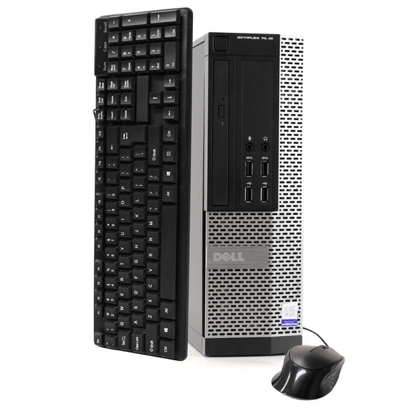 Restored Dell Optiplex 7020 Desktop Computer PC, Intel Quad-Core i7, 240GB SSD, 8GB DDR3 RAM, Windows 10 Pro, DVD, WIFI