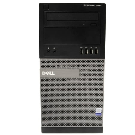 Dell Optiplex 7020 Tower Computer PC, 3.20 GHz Intel i5 Quad Core Gen 4, 4GB DDR3 RAM, 512GB SSD Hard Drive, Windows 10 Home 64 bit