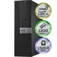 thumbnail image 1 of Dell Optiplex 7040 Desktop Computer | Quad Intel i5 (3.2) | 32GB DDR3 RAM | 250GB SSD Solid State | Windows 10 Professional | Home or Office PC, 1 of 5