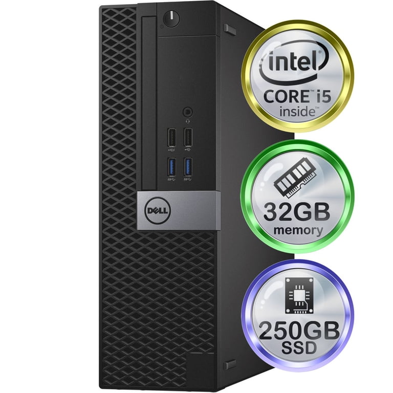 Dell Optiplex 7040 Desktop Computer | Quad Intel i5 (3.2) | 32GB