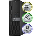 thumbnail image 1 of Restored Dell Optiplex 7040 Desktop Computer | Quad Intel i7 (3.4) | 32GB DDR4 RAM | 500GB SSD Solid State | Windows 10 Professional | Home or Office PC, 1 of 5