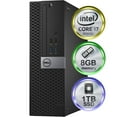 thumbnail image 1 of Dell Optiplex 7040 Desktop Computer | Quad Intel i7 (3.4) | 8GB DDR4 RAM | 1TB SSD Solid State | Windows 10 Professional | Home or Office PC, 1 of 5