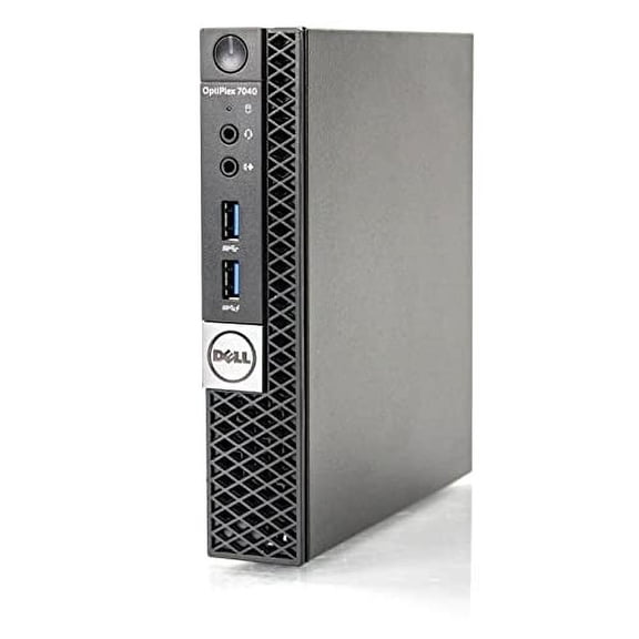 Dell Optiplex 7040 Micro Form Factor Desktop, Intel Quad Core i5 6500T 2.5Ghz, 16GB DDR4, 256GB NVMe SSD, Wi-Fi, HDMI, Windows 10 Pro
