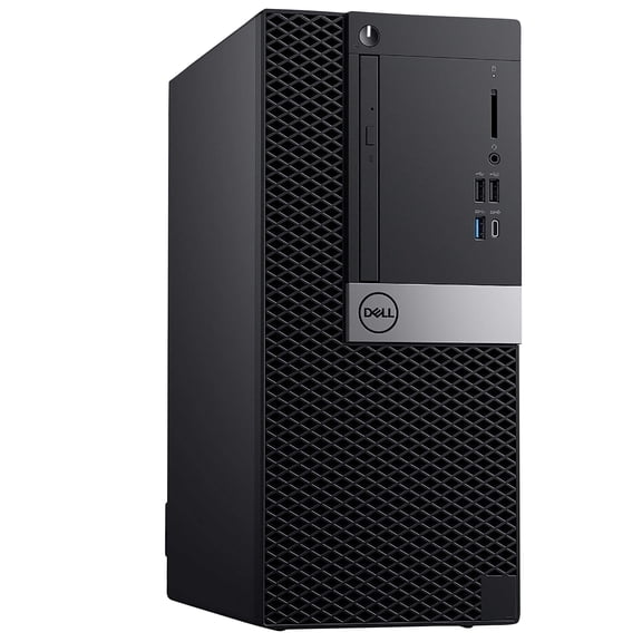 Restored Dell Optiplex 7050 Desktop Computer Quad Intel i7 (3.4) 8GB DDR4 RAM 250GB SSD Solid State Windows 10 Professional Home or Office PC (Refurbished)