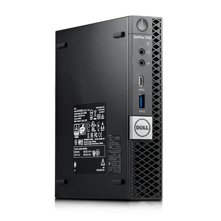 Dell Optiplex 7050 Micro Form Factor Desktop, Intel i7 7700T 2.9Ghz, 32GB DDR4, 512GB SSD Hard Drive, HDMI, Windows 10 Pro