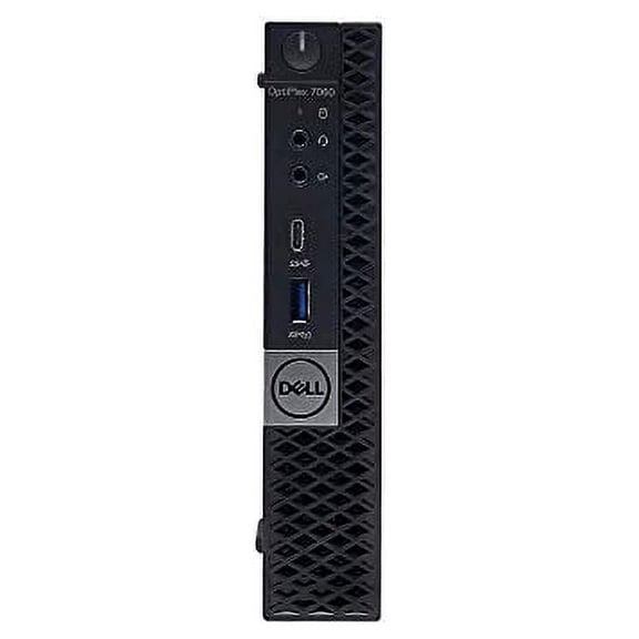 Pre-Owned Dell Optiplex 7060 MFF Desktop - 8th Gen Intel Core i5-8500T 2.10GHz (Up to 3.5GHz), 8GB DDR4 2666MHz Memory, 256GB Solid State Drive, Intel UHD Graphics 630, Windows 10 Pro (64-bit)