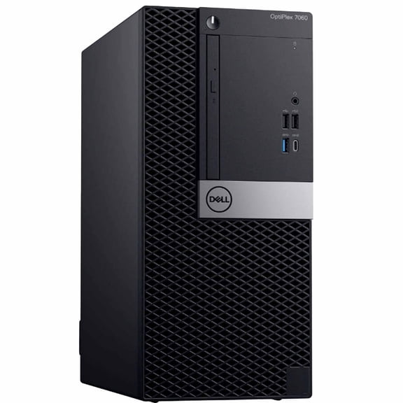 Dell Optiplex 7060 Tower Desktop Computer | Intel i5-8500 (3.2) | 16GB DDR4 RAM | 500GB SSD Solid State | Windows 11 Professional | Home or Office PC (Refurbished))