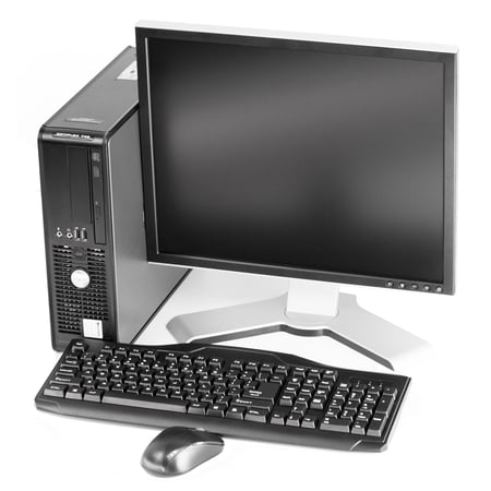 Dell Optiplex 755 Small Form Factor Core 2 Duo Dual Core 3.00Ghz 4Gb 250Gb Dvd Windows 10 Pro 64 Bit 19" Lcd