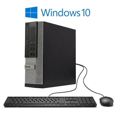 Dell Optiplex 960 Desktop Intel Core 2 Duo 3.0GHz 8GB RAM 1TB HDD DVD-ROM Windows 10 Home 19'' Display Keyboard Mouse Speaker WiFi
