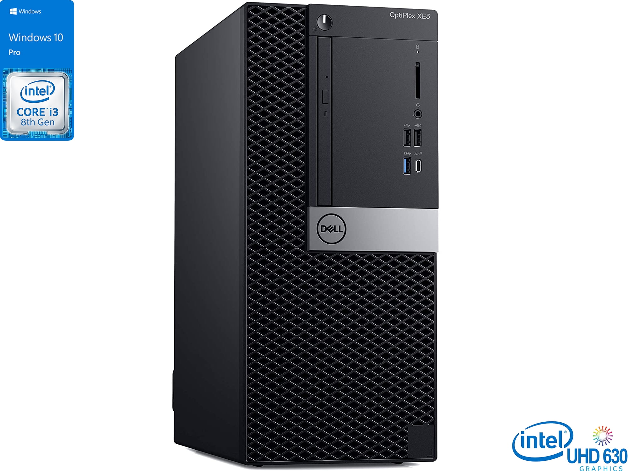 Dell Optiplex XE3 Desktop, Intel Core i3-8100 3.6GHz, 8GB RAM