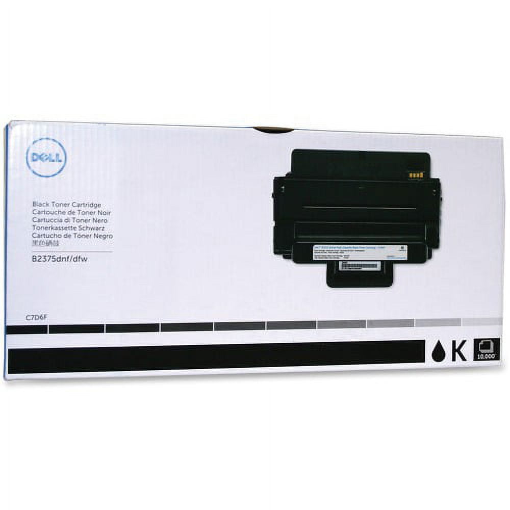 Dell Original High Yield Laser Toner Cartridge - Black - 1 Each - 10000 Pages Dell Original High Yield Laser Toner Cartridge - Black - 1 Each - 10000 Pages