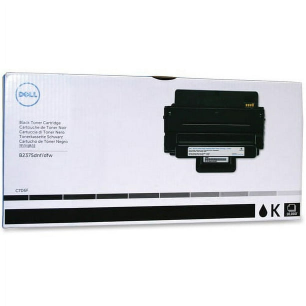 Dell Original High Yield Laser Toner Cartridge - Black - 1 Each - 10000 Pages Dell Original High Yield Laser Toner Cartridge - Black - 1 Each - 10000 Pages