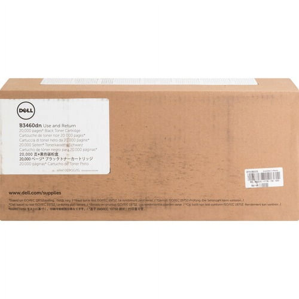 Dell Original High Yield Laser Toner Cartridge - Black - 1 Each - 20000 Pages Dell Original High Yield Laser Toner Cartridge - Black - 1 Each - 20000 Pages