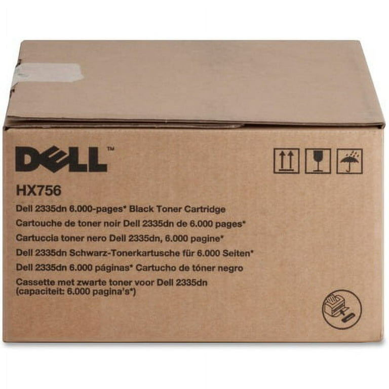 Dell Original High Yield Laser Toner Cartridge - Black - 1 Each - 6000 Pages Dell Original High Yield Laser Toner Cartridge - Black - 1 Each - 6000 Pages