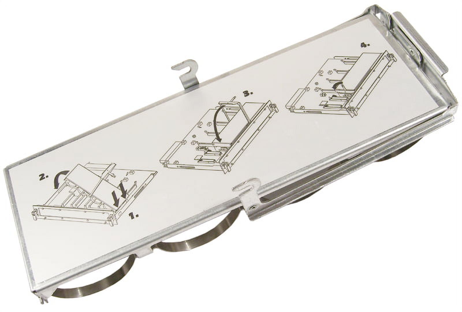 Dell P66xx MB PRC Metal Processor Cover Assembly 7D930