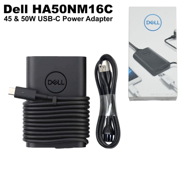Dell PA45W16-CA 45W USB-C Power Adapter Plus with USB-A Port (DRGNJ)