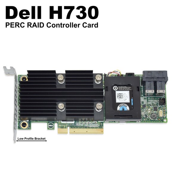 Dell PERC H730 12Gb SAS PCIe 3.0 x8 RAID Controller Card 1GB Cache 5P6JK