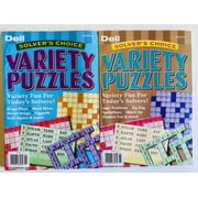 Volumes 60 and 61 Dell Penny Press Solvers Choice Variety Puzzles