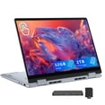 thumbnail image 1 of Dell Plus 14" 2K 2-in-1 Touchscreen Laptop, Intel Ultra 9 288V, 32GB DDR5, 2TB Storage(1TB SSD+1TB Docking Station Set), Intel Arc Graphics, Backlit Keyboard, Fingerprint Reader, Win 11, Blue, 1 of 9