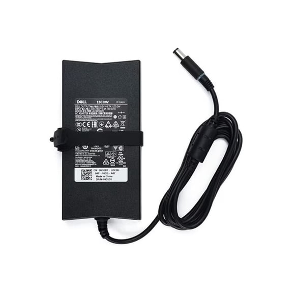 Dell - Power adapter - 7.4mm barrel - AC - 130 Watt - North America - for Alienware M15 R3, M17 R3; G3; OptiPlex 3280, 74XX; Precision 35XX; Pro Micro Plus QBM1250
