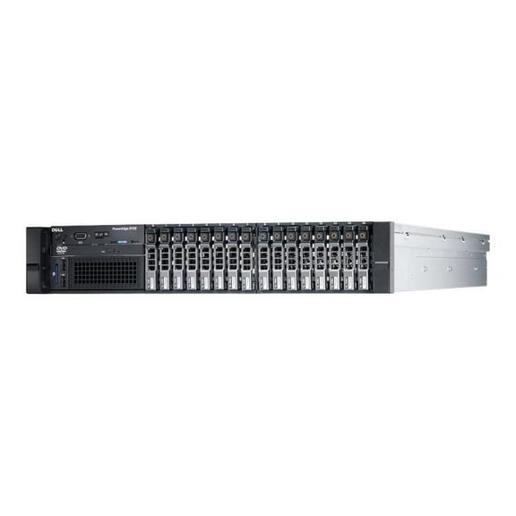 Dell PowerEdge R720 - Server - rack-mountable 2U - 2-way - 1 x Xeon E5-2620 / up to 2.5 GHz - RAM 8 GB - SAS - hot-swap 2.5" bay(s) - HDD 2 x 300 GB - DVD - Matrox G200 - Gigabit Ethernet - no OS - monitor: none