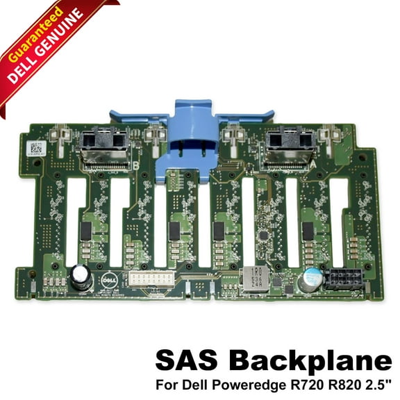 Dell PowerEdge R720 R820 2.5" 8 -Bay Hard Drive Backplane Card 22FYP CN-022FYP 022FYP