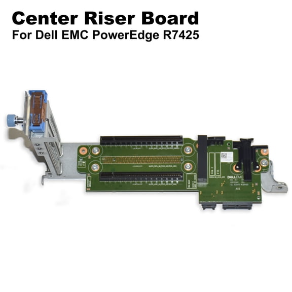 Dell PowerEdge R7425 Dual Width GPU PCIe x16 + x8 Center Riser Board - HHGW8