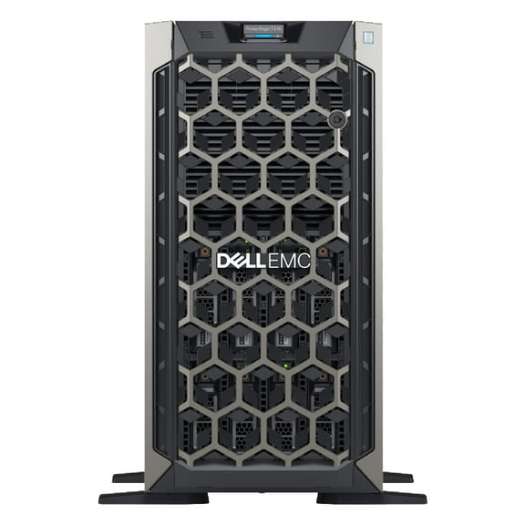 Dell PowerEdge T340 Tower Server, Windows 2019 STD OS, Intel Xeon E-2124 Quad-Core 3.3GHz 8MB, 32GB DDR4 RAM, 8TB Storage, RAID, Single PSU