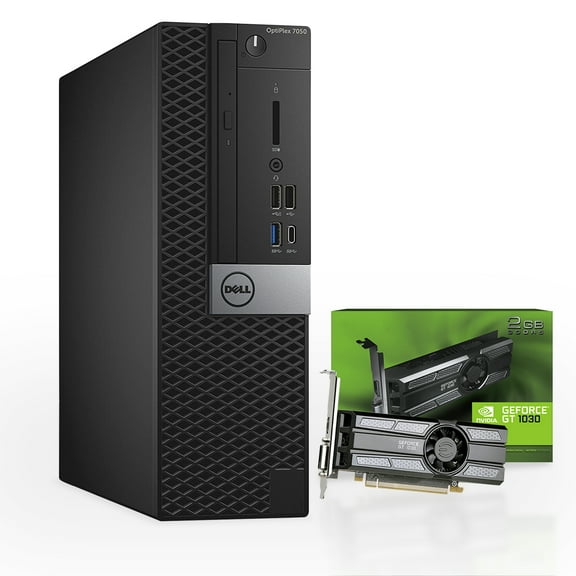 Dell Prebuilt Gaming Desktop Computer | Intel i5 + GeForce GT 1030 2GB GPU | 1080p Gaming PC | 16GB DDR4 RAM | 1TB SSD | Internal Wi-Fi 6 PCIe Adapter | Windows 10 Pro