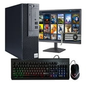 Dell Prebuilt Gaming Desktop Computer | Intel i5 + GeForce GT 1030 2GB GPU | 1080p Gaming PC | 16GB DDR4 RAM | 1TB SSD | Internal Wi-Fi 6 PCIe Adapter | Windows 11 Pro | 22in LCD Monitor