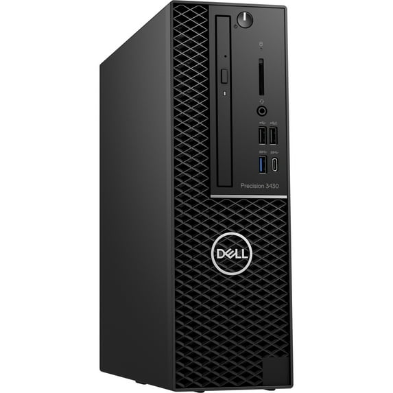 Dell Precision 3000 3430 Workstation - Intel Core i3 (8th Gen) i3-8100 Quad-core (4 Core) 3.6GHz - 16GB DDR4 SDRAM - 500GB HDD - Intel HD Graphics 630 Graphics - Windows 10 Pro