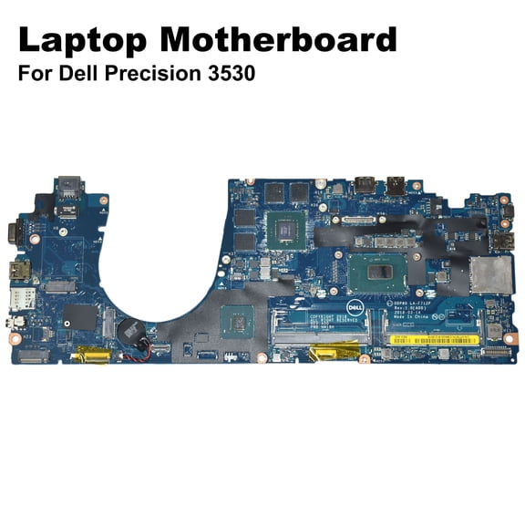 Pre-Owned Dell Precision 3530 Motherboard w/ Xeon E2176M & Quadro P600 - T76TN