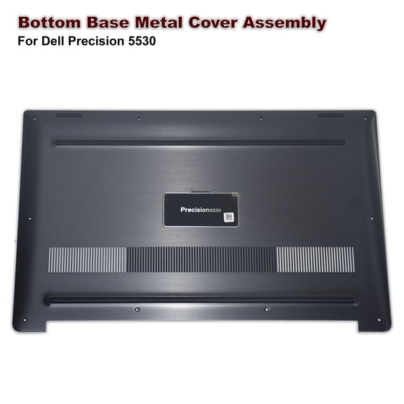 Dell Precision 5530 Replacement Bottom Base Metal Cover Assembly - 7R0RK
