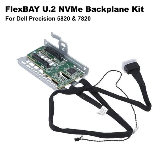 Dell Precision 5820 7820 U.2 NVMe FlexBay Backplane Kit 9FWHD