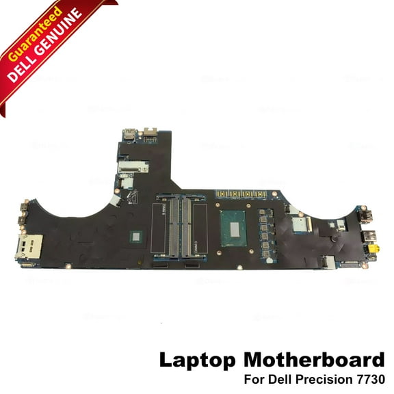 Pre-Owned Dell Precision 7730 Motherboard Intel E-2176M 6-Core CPU 2.7GHz LA-F601P - H127X