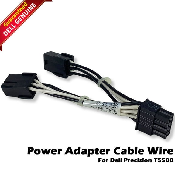 Pre-Owned Dell Precision Workstation T5500/T5810 Precision Tower 7810 7910 GPU Y Split Power Cable F520M